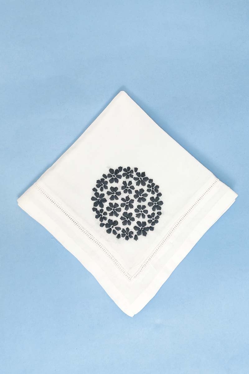 Chikankari Face/Table Napkins