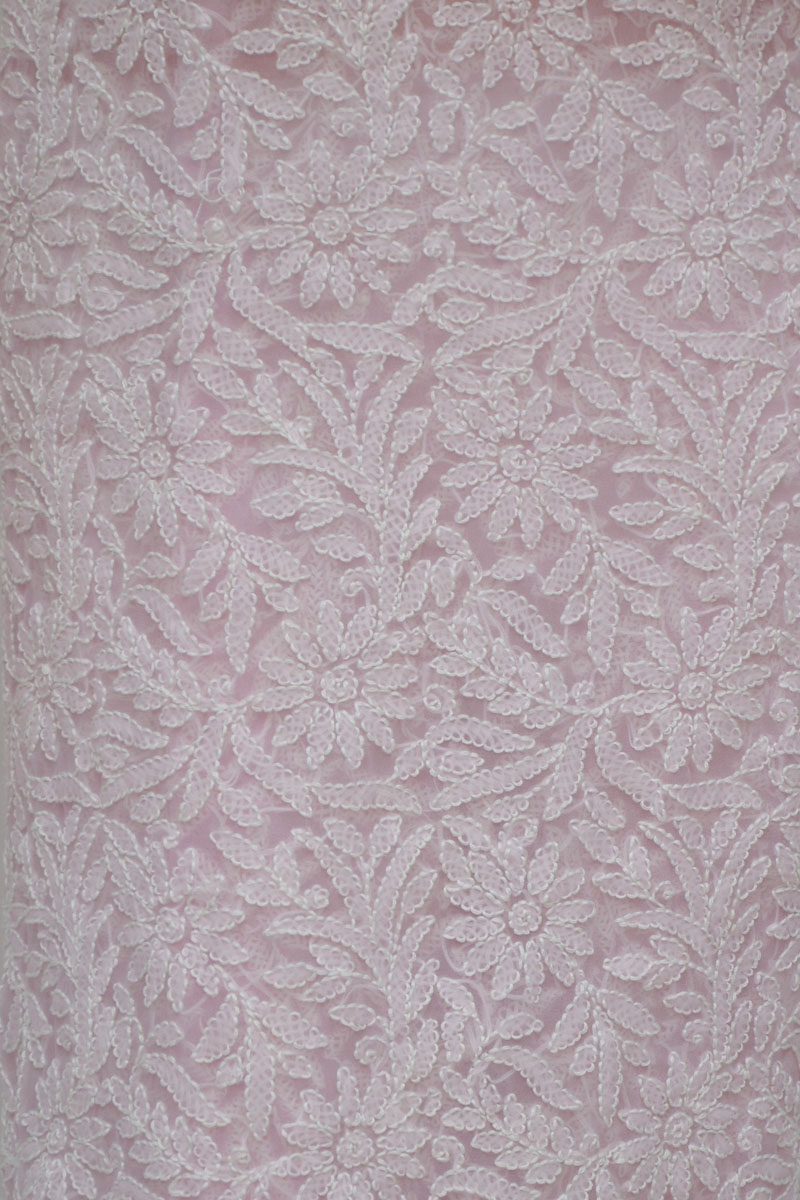 georgette chikankari fabric online