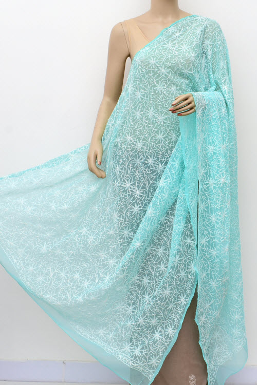 Georgette Chikankari Dupatta